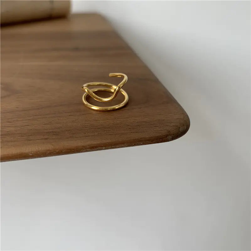 Trendy Cold Nail Ring with Unique Personality Design